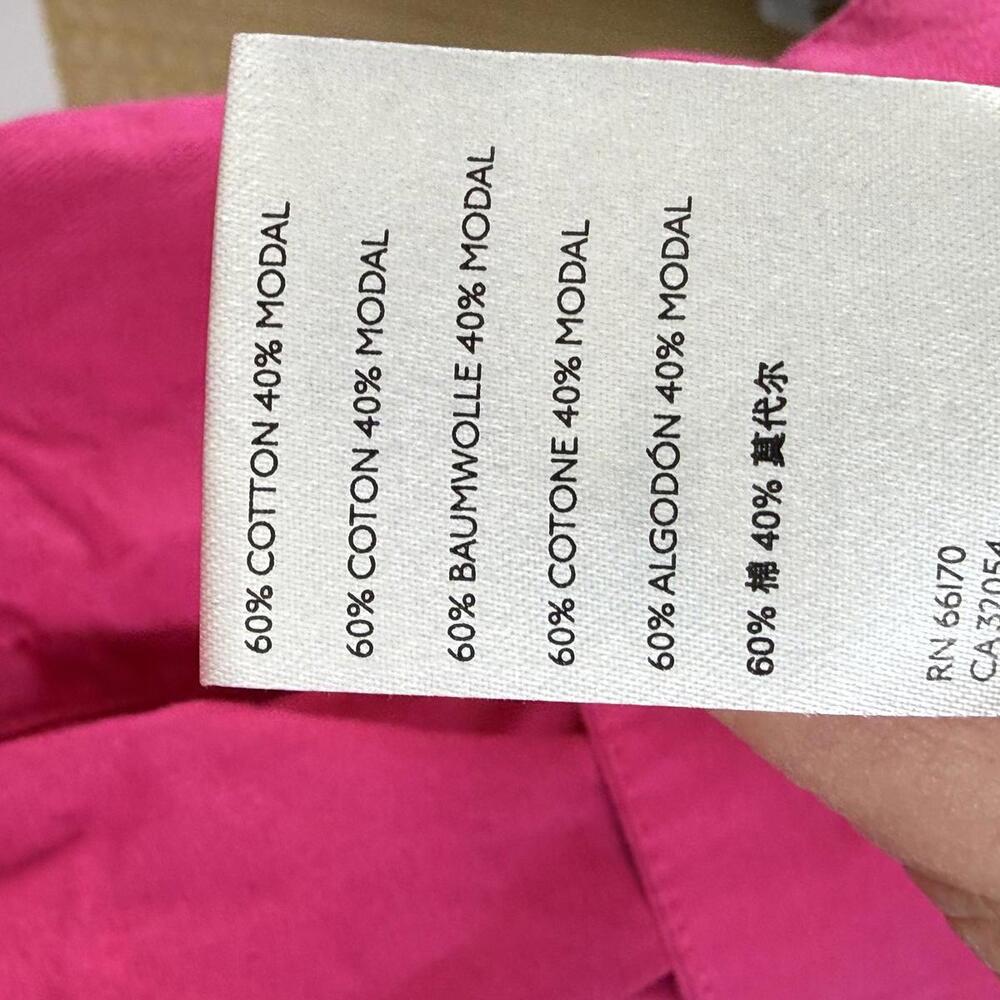 Free People Hot Pink Becca Style Zipper Back Mini Dress - Size - Small - Picture 6 of 8